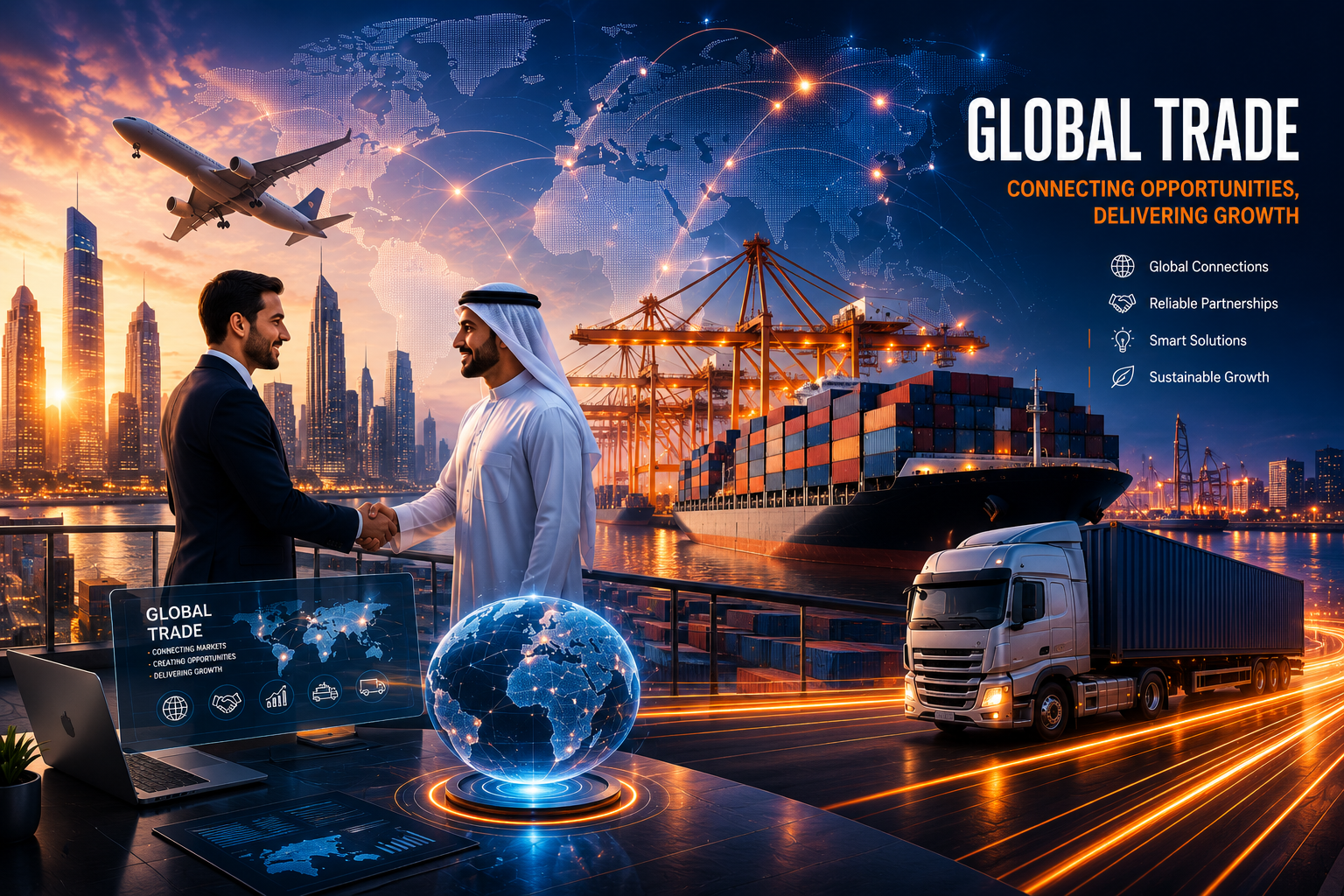 Aladdin international trade and market expansion